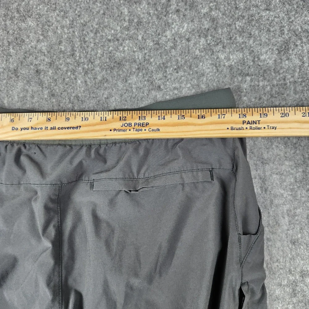 The North Face Paramount Convertible Pants Men 36 Grey Hiking Outdoor Zip Off